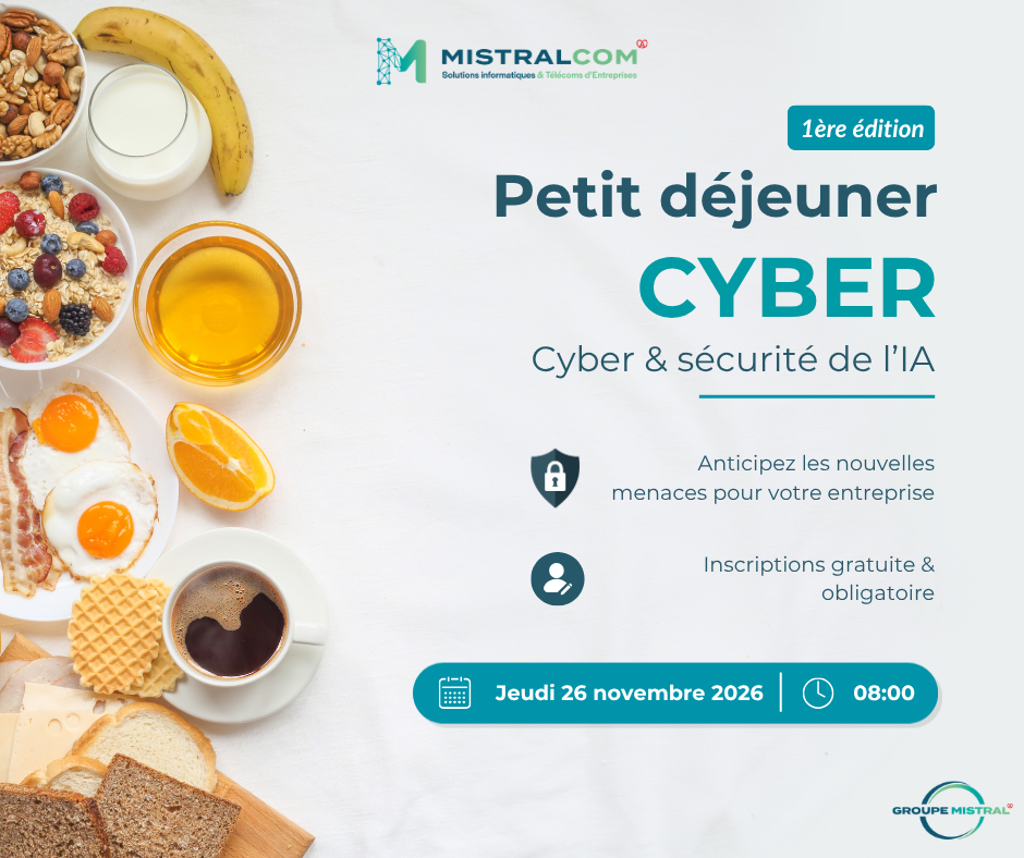 Petit d&eacute;jeuner Cyber & s&eacute;curit&eacute; de l�IA : &ecirc;tes-vous vraiment pr&ecirc;t face aux nouvelles menaces ?